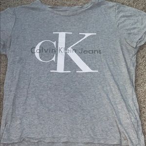Calvin Klein Tops - Calvin Klein grey t shirt Calvin Klein Tops - Calvin Klein grey t shirt